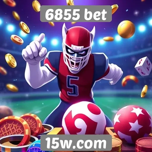 Diversidade de jogos disponíveis na plataforma 6855 bet